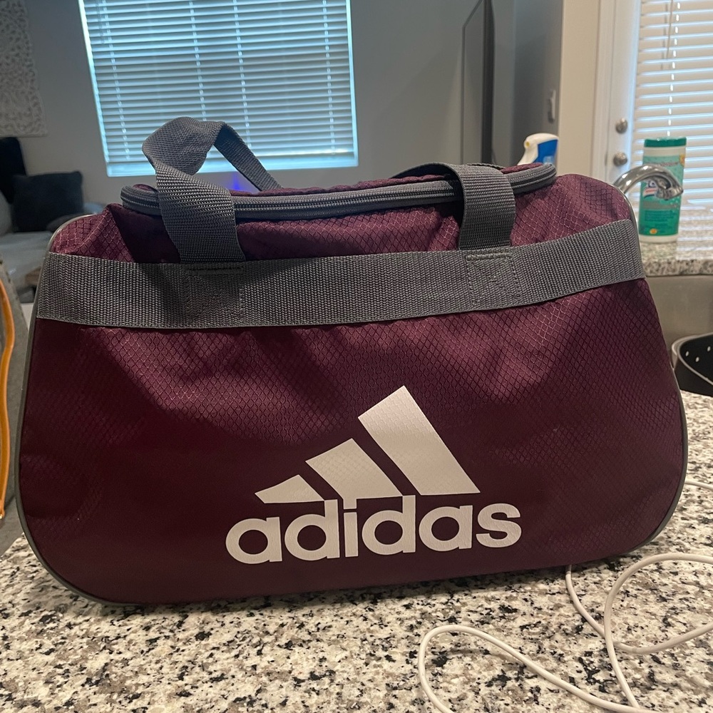 Purple Adidas Gym Bag